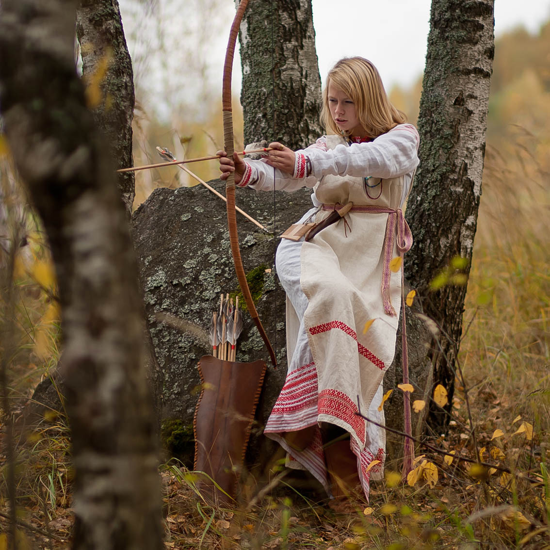 Sexy photo Girls in Slavic costumes in Cebu